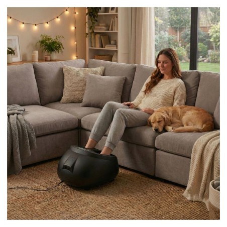 Elektriline jalamassaaži seade soojendusfunktsiooniga, refleksoloogia, 3 režiimi, puldiga, 40W