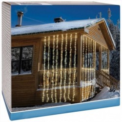 Välisvalgusti kardin 320 LED 1 m