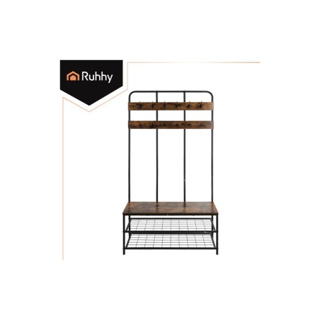 Esiku riidenagi jalanõude riiuliga 182 cm