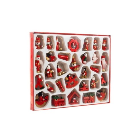 Puidust kuuse ehted 30 tk | FreshDesign.ee