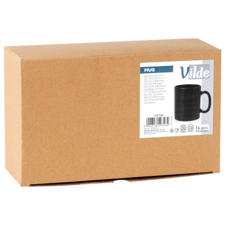 Tassid 300 ml 6 tk, must | FreshDesign.ee