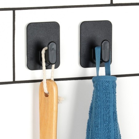 Kleebitavad nagid must 5x6.5 cm 2 tk