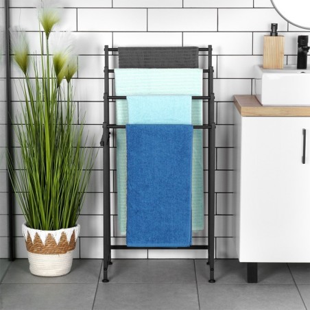 Rätikute hoidja, metall, must