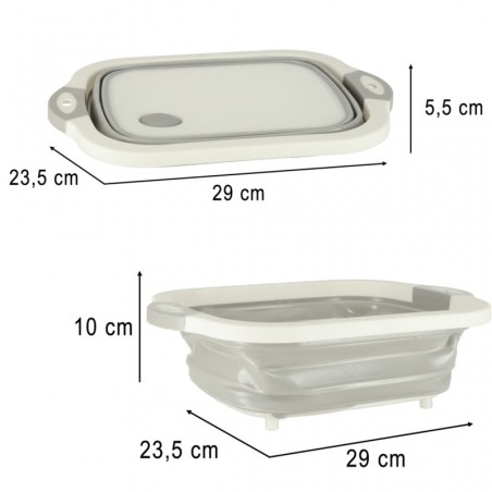 Silikoonist kokkupandav kauss äravooluga, ... | FreshDesign.ee