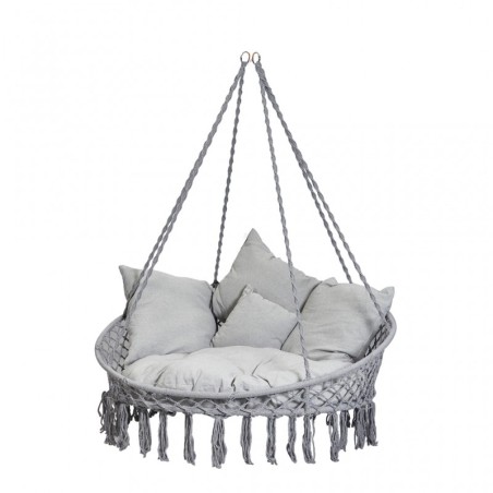 Pesakiik seljatoega 120x140x140 XXL hall | FreshDesign.ee