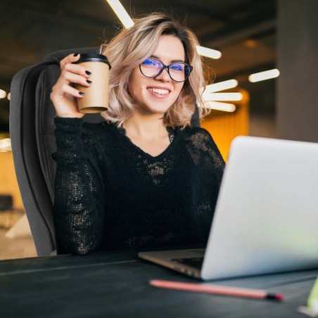 Kontoritool Sofotel Porto - must kangas