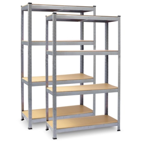 Metallist laoriiulite komplekt 2 tk 174 x 80 x 40 cm