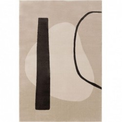 Vaip Ida Kreem/Süsi 120x170 cm