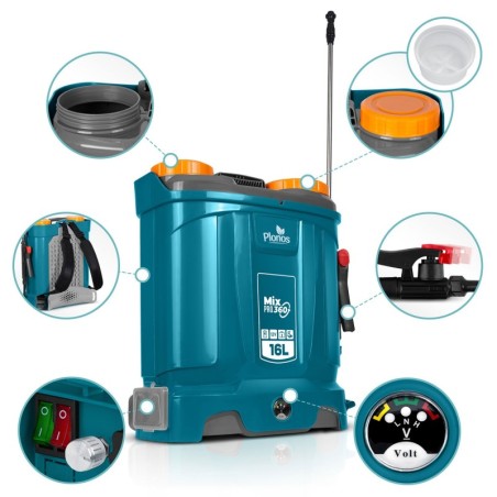 Akutoitel töötav pihusti segistiga | FreshDesign.ee