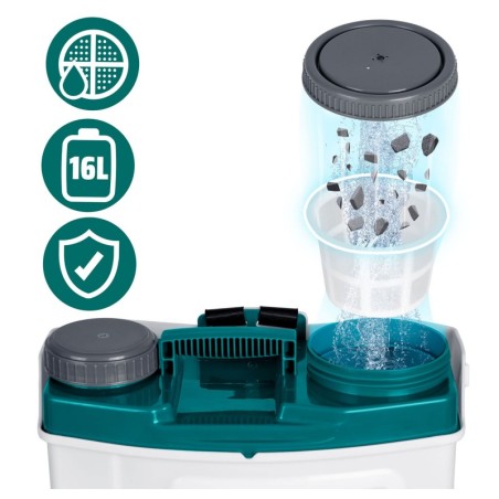 Akutoitel töötav pihusti segistiga | FreshDesign.ee