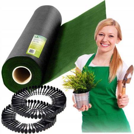 Agro geotekstiil 1,6 m x 100 m 90 g/m2 + 1... | FreshDesign.ee