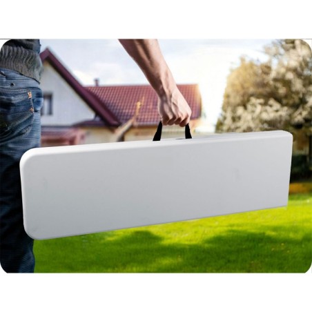 Kokkupandav toitlustusaiapink 180 cm, valge | FreshDesign.ee