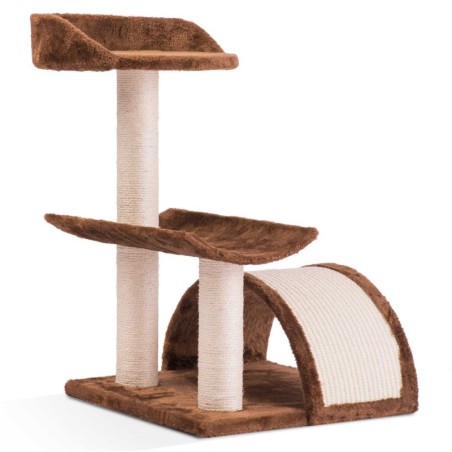 Kraapimispost, kassimaja 58 cm pruun