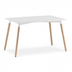Ristkülikukujuline puidust söögilaud 120cm x...