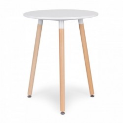 Moodne puidust laud elutoa kööki 60cm