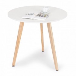 Moodne puidust laud elutoa kööki 80cm