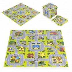 Suur EVA vaht matt lastele City 90,5x90,5 cm 21...