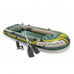 Seahawk kummipaat 4 inimesele, aerud, pump