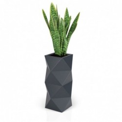 Disain lillepott MONUMO ASTI 78cm antratsiit