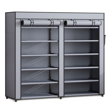 Tekstiilist kingakapp grafiit 120 x 30 x 110 cm