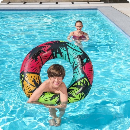 Ujumisrõngas türkiissinine 91 cm bestway 36350