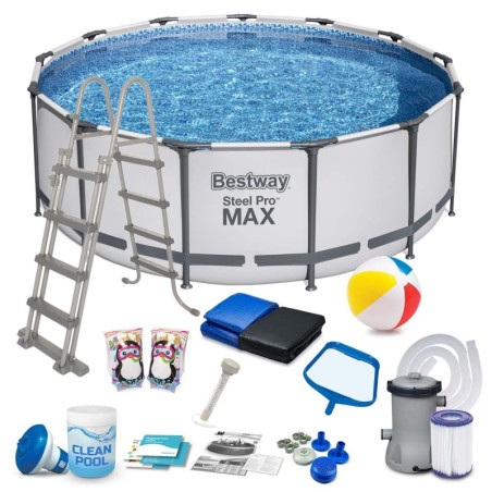 Raamiga aiabassein 396 x 122 cm 18 ühes Be... | FreshDesign.ee