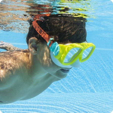 Ujumismask kollane-punane Bestway 22039