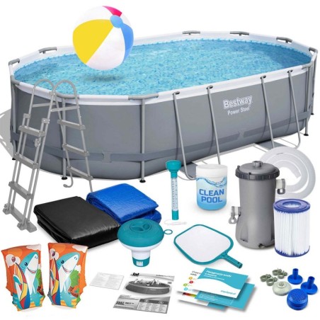 Raamiga aiabassein 488 x 305 x 107 cm lisa... | FreshDesign.ee