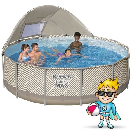 Raamiga aiabassein 396 x 107 cm lisadega 11in1 Bestway 561fy