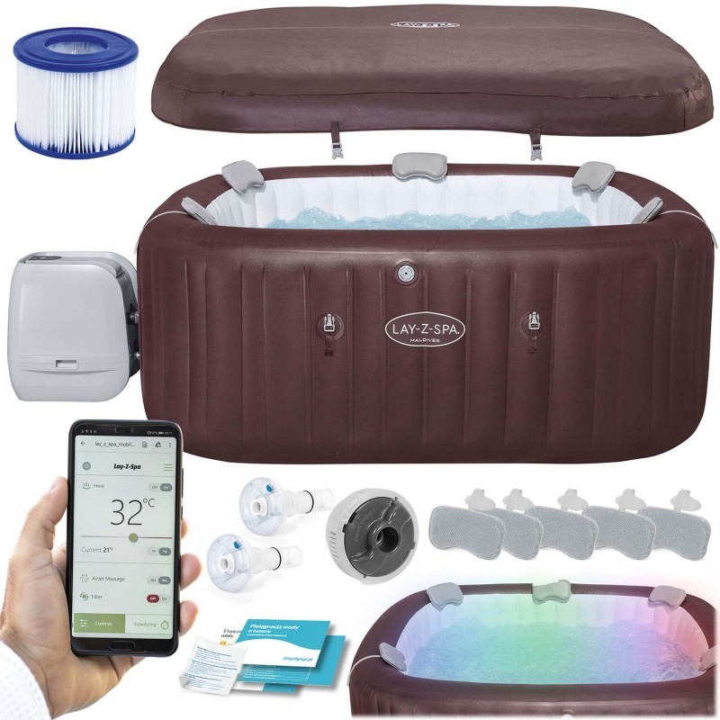 Täispuhutav spaa Lay-Z Maldives Pro 7 inim... | FreshDesign.ee