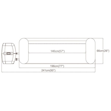 Täispuhutav spaa Lay-Z Miami Green 6 inime... | FreshDesign.ee