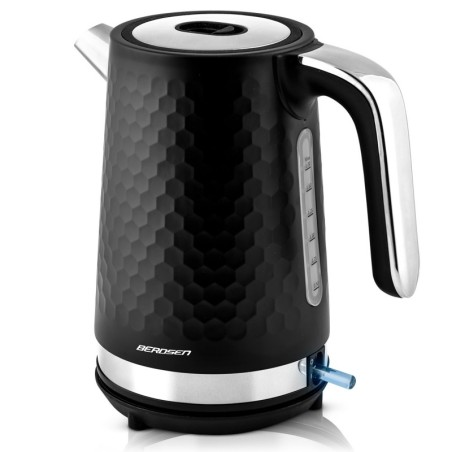 Elektriline veekeetja 1,7 l Berdsen BD-705 must ja hõbedane