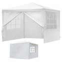 Aia varikatus telk, 3x3 m, 4 seina, valge | FreshDesign.ee
