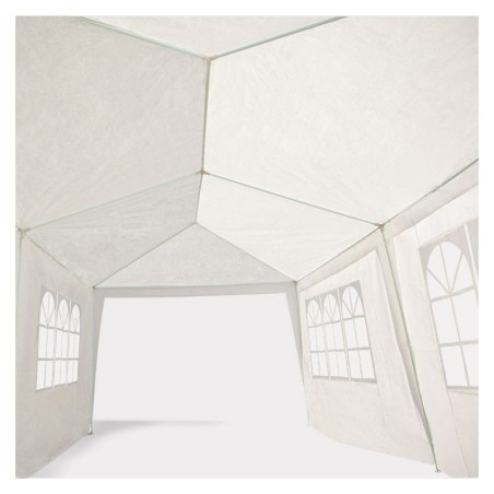 Aia paviljon peotelk, 3x6 m, 6 seina, valge | FreshDesign.ee