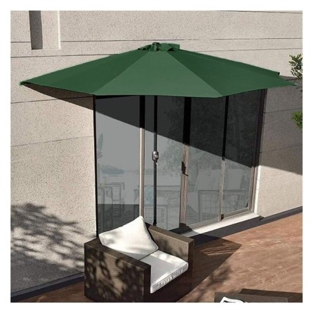 Aia vihmavari, poolseinaline vihmavari terrassile, 2,7 m, roheline
