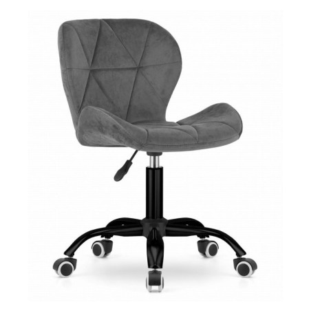 Laia seljatoega kontoripöördtool, tumehall samet | FreshDesign.ee