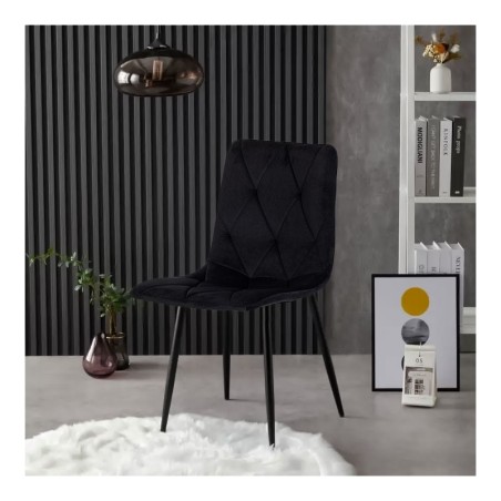 Komplektis 4 tepitud samettooli söögituppa... | FreshDesign.ee