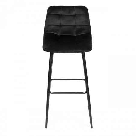 Baaripukk kõrgetooli jalatugi sametmust ModernHome