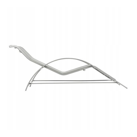 Lamamistool, päevitustool 2 tk + laud, hall | FreshDesign.ee