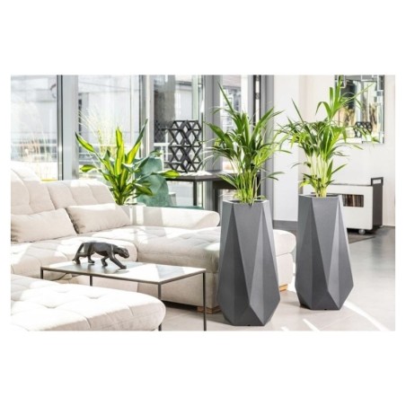 Disain lillepott MONUMO SIENA Valge