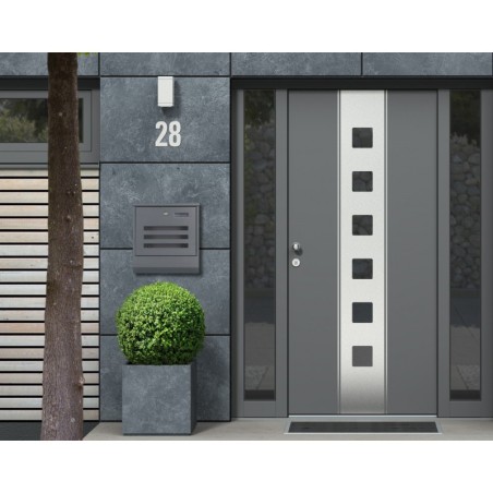 Roostevabast terasest postkast