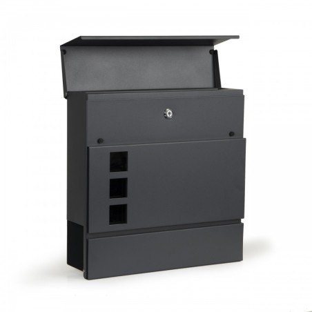 Tsingitud terasest postkast