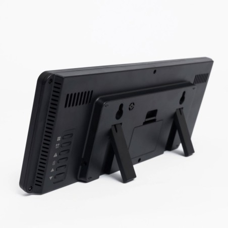 Taustvalgustusega juhtmevaba ilmajaam koos välisanduri, termomeetri, baromeetri, kellaga