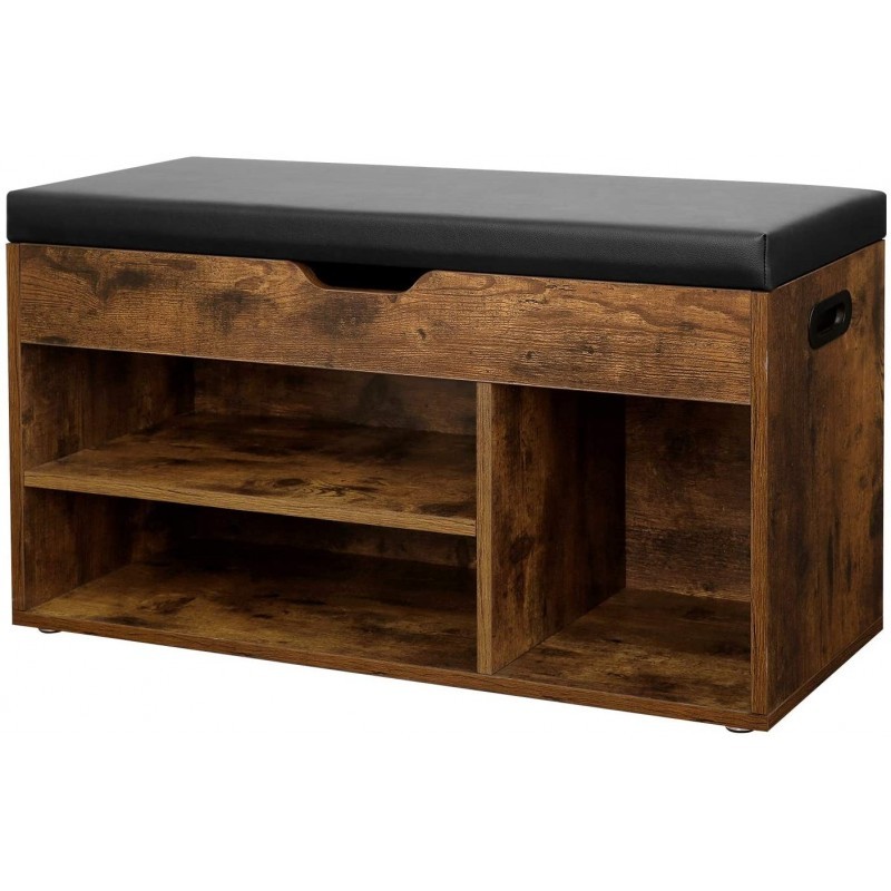 Kingakapp jalatsiriiul istmega LOFT puidust | FreshDesign.ee