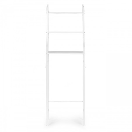 Kõrge vannitoa panipaik 3 riiul alumiiniumkonstruktsiooniga