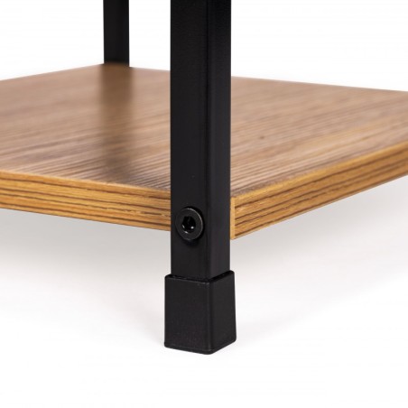 Moodne puidust riiul, metallraamiga LOFT, ... | FreshDesign.ee