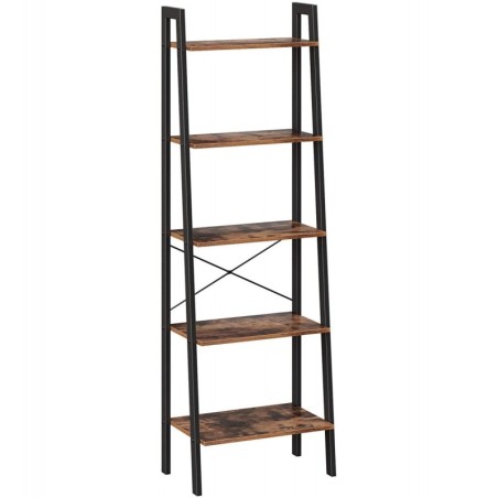 Rustikaalses stiilis raamaturiiul 5 riiuli... | FreshDesign.ee