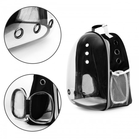 Klaasiga seljakott kassikoera reisikotile | FreshDesign.ee