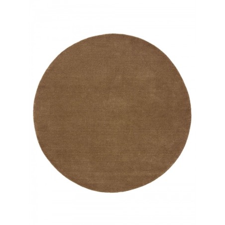 Ümmargune villane vaip Vera Brown Ø 200 cm | FreshDesign.ee