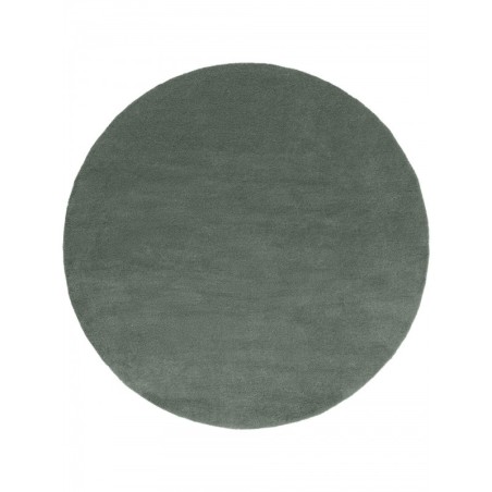Ümmargune villane vaip Bent Green Ø 100 cm... | FreshDesign.ee